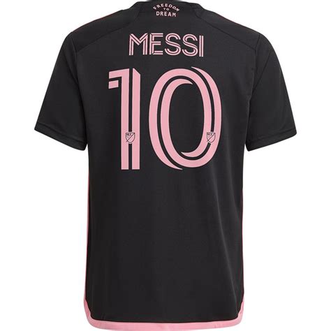 kid's replica adidas lionel messi inter miami away jersey 2023|lionel messi jersey.